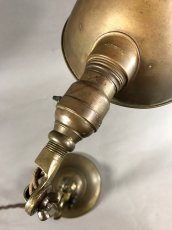 画像4: 1910-20's "O.C.White" Brass Telescopic Desk Lamp (4)