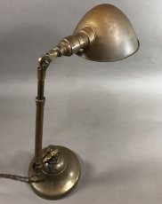 画像3: 1910-20's "O.C.White" Brass Telescopic Desk Lamp (3)