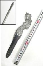 画像5: 1920-40's "Art Deco Nude Lady" Aluminum Letter Opener (5)