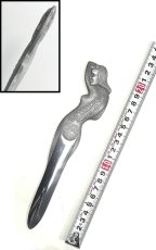 画像7: 1920-40's "Art Deco Nude Lady" Aluminum Letter Opener (7)