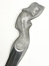 画像3: 1920-40's "Art Deco Nude Lady" Aluminum Letter Opener (3)