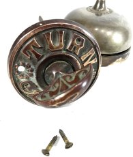 画像3: 1890's【Cast Iron＆Brass】Loud Doorbell (3)