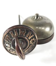 画像1: 1890's【Cast Iron＆Brass】Loud Doorbell (1)