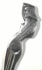 画像2: 1920-40's "Art Deco Nude Lady" Aluminum Letter Opener (2)