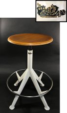 画像1: 1940's  “ART DECO” Stool from ITALY (1)