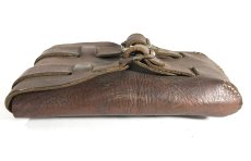 画像9: 1940's Saddle Leather Belt Pouch  (9)
