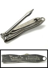 画像1: 1920's "Gem" Jr.  Steel Nail Clipper [Key Holder]  (1)