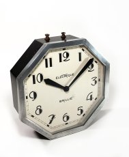 画像3: 1930's French "BRILLIE" Octagon Wall Clock (3)