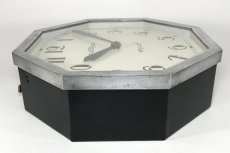 画像12: 1930's French "BRILLIE" Octagon Wall Clock (12)