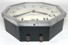 画像11: 1930's French "BRILLIE" Octagon Wall Clock (11)