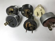 画像4: 6-set Vintage Electric Plugs (4)