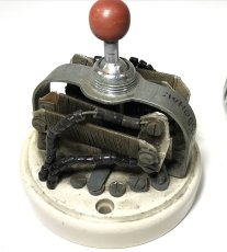 画像10: 1930-40's "RED-Knob" Dimmer Light Switch (10)