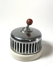 画像1: 1930-40's "RED-Knob" Dimmer Light Switch (1)