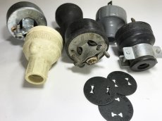 画像3: 6-set Vintage Electric Plugs (3)