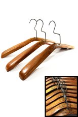 画像1: 【Curtis-Leger Fixture Co. CHICAGO】 1900'-20s “VERY THICK !!” Solid Wood Hangers バラ売りです。 (1)