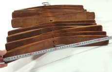 画像7: 【Curtis-Leger Fixture Co. CHICAGO】 1900'-20s “VERY THICK !!” Solid Wood Hangers バラ売りです。 (7)