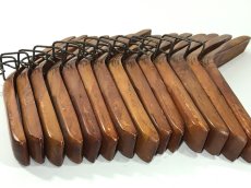 画像6: 【Curtis-Leger Fixture Co. CHICAGO】 1900'-20s “VERY THICK !!” Solid Wood Hangers バラ売りです。 (6)