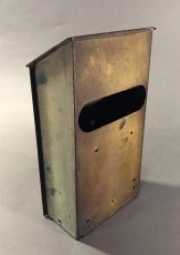 画像10: 1920-30's "CORBIN LOCK CO." Brass Wall Mount Mail Box (10)
