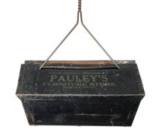 画像3:  1930-40's  “Pauley’s Furniture Store” Advertising Dust Pan  (3)