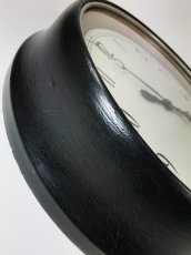 画像13: 1920's "Black＆Wood" Large Gallery Wall Clock  (13)