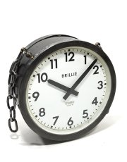 画像6: 1950's【BRILLIE】 “Double-Sided” French Factory Clock (6)