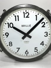 画像7: 1950's【BRILLIE】 “Double-Sided” French Factory Clock (7)