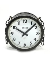 画像5: 1950's【BRILLIE】 “Double-Sided” French Factory Clock (5)