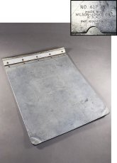 画像1: 1920's 【Wilson-Jones Co.】 "Machine Age" Aluminum Riveted BINDER (1)