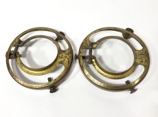 画像2: 1890-1910's Brass Shade fitters light fixture parts 【バラ売り】 (2)