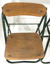 画像13: 1940-50's ☆BIENAISE☆ Folding Chair 【２脚セット】 (13)