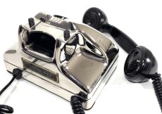 画像14: - 実働品 -  1940's U.S.ARMY Chromed Telephone ☆ ROYAL CHROME ☆ ☆ バックプレート付き ☆ (14)