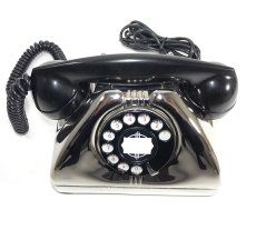 画像6: - 実働品 -  1940's U.S.ARMY Chromed Telephone ☆ ROYAL CHROME ☆ ☆ バックプレート付き ☆ (6)