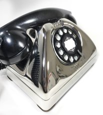 画像8: - 実働品 -  1940's U.S.ARMY Chromed Telephone ☆ ROYAL CHROME ☆ ☆ バックプレート付き ☆ (8)