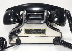 画像12: - 実働品 -  1940's U.S.ARMY Chromed Telephone ☆ ROYAL CHROME ☆ ☆ バックプレート付き ☆ (12)