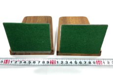 画像7: 1950-60's “Mid Century” Teak Wood Bookends (7)