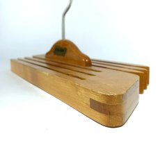 画像5: 1940's "Slak-Rak" Wood Pants Hanger (5)