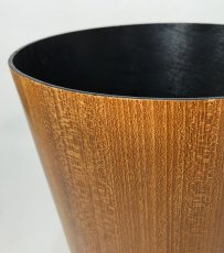 画像6: 1950-60's “Mid-Century Modern” Teak Wood Waste Basket (6)