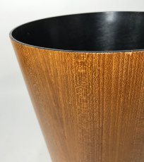 画像8: 1950-60's “Mid-Century Modern” Teak Wood Waste Basket (8)