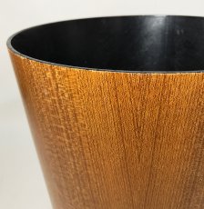 画像5: 1950-60's “Mid-Century Modern” Teak Wood Waste Basket (5)