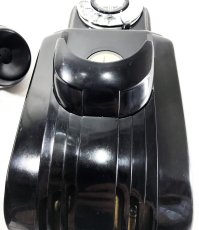 画像7: - 実働品 - （ひかり電話可） Early-1930's “Very!! Art Deco” Streamlined Bakelite Telephone (7)
