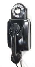 画像3: - 実働品 - （ひかり電話可） Early-1930's “Very!! Art Deco” Streamlined Bakelite Telephone (3)