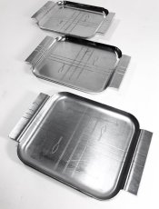 画像2: 1930's “Five O'clock” Art Deco Canape Tray 【Revere Rome N.Y. 】 (2)