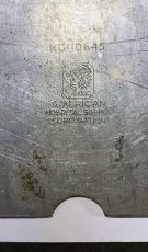 画像10: 1940-50's【American Hospital Supply Co.】 "Machine Age" Aluminum Riveted BINDER (10)