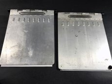 画像6: 1940-50's【American Hospital Supply Co.】 "Machine Age" Aluminum Riveted BINDER (6)