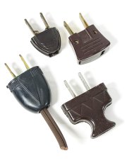 画像1: 4-set Vintage Electric Plugs (1)