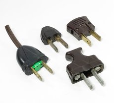 画像2: 4-set Vintage Electric Plugs (2)