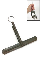 画像1: 1940-50's “E-Z Grips-Tite” Steel Hanger (1)