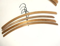 画像5: 23-sets "Advertising" Wood Hangers + 3-Plain Hangers（おまけ） (5)