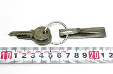 画像7: Early-1920's Brass "BELT CLIP" with Key Ring (7)