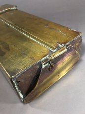 画像14: 1890-1910's "Solid Brass" Wall Mount Mail Box 【Made in ENGLAND】 (14)